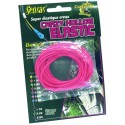 Elastique SENSAS Crazy hollow soft 800% 5m Rouge  2.2mm