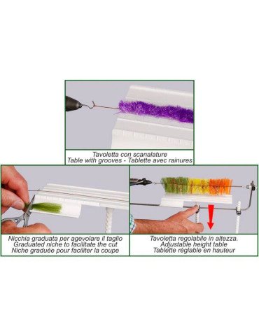 Dubbing Brush Pour Etau STONFO