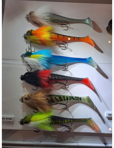 Leurre CWC Miuras mouse JR paddle 24cm firebird