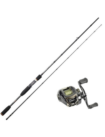 Ensemble SAKURA Almara 2m10 10-42gr + moulinet SAKURA alendo 201 + tre