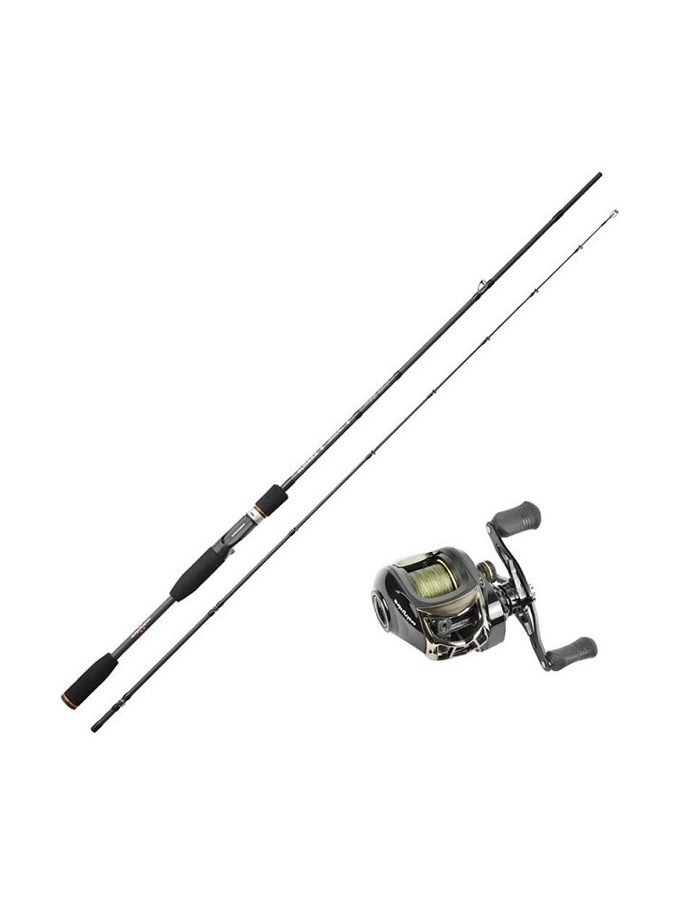 Ensemble SAKURA Almara 2m28 14-70gr + moulinet SAKURA alendo 201 + tre