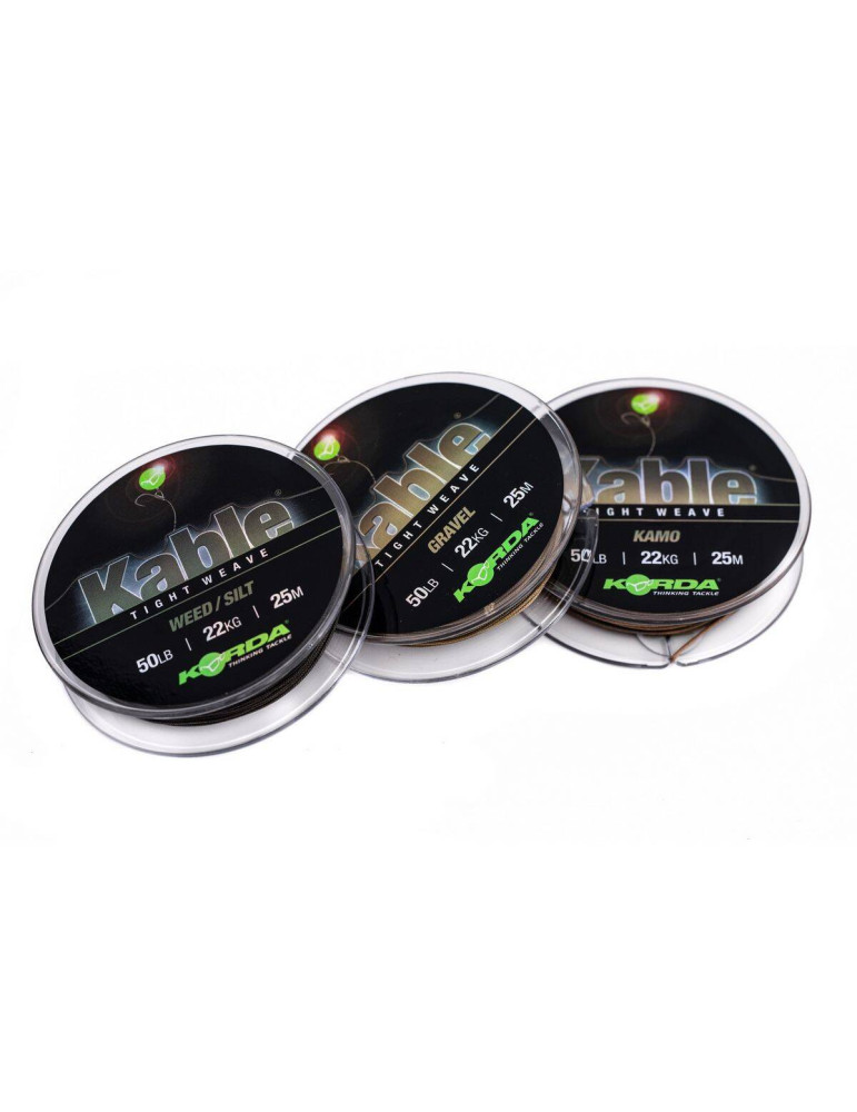 Kable KORDA 25m 50Lbs  Gravel