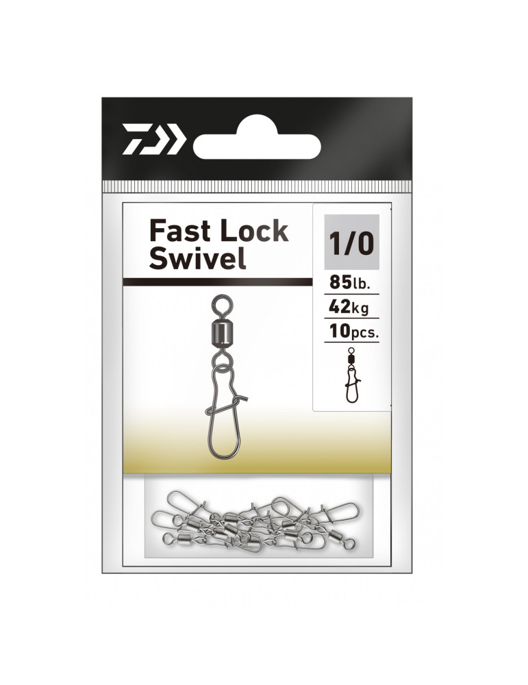 Daiwa Fast Lock Swivel n°6 13kg