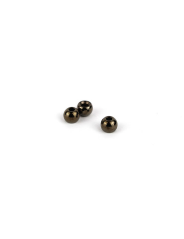 Bille Laiton TEXTREME Noir 3.2mm 20 pcs