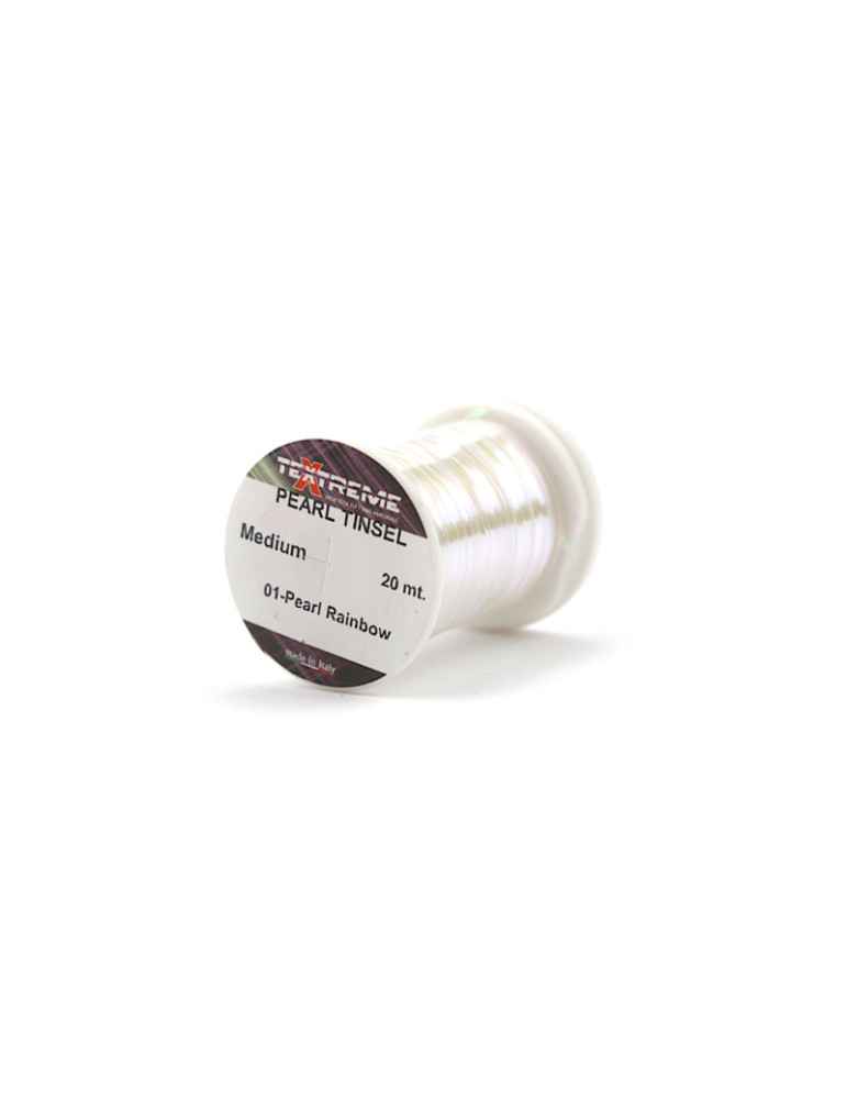 Pearl Tinsel TEXTREME Pearl Rainbow Medium 20Mt