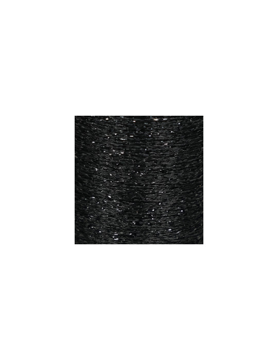 Glitter Thread TEXTREME Noir 230 Den. 35Mt