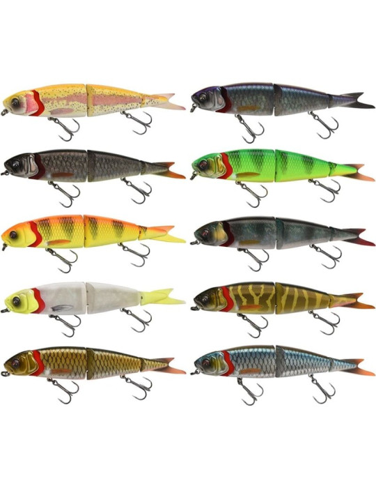 Leurre SAVAGE GEAR 4play swim and jerk 13cm firetiger