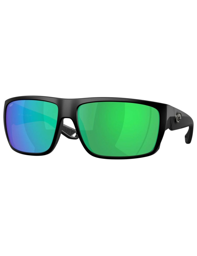 Lunettes COSTA Fly Line Matte Black 580G Green Mirror