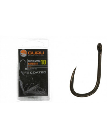 Hameçons GURU super MWG barbless  n°8