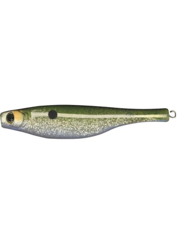 A BAND OF ANGLER Dartspin round jig head 15cm 10gr Glassminnow-silver