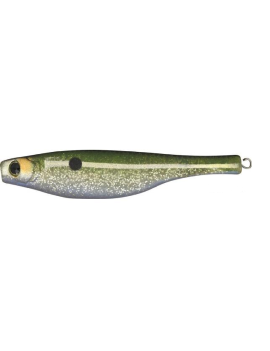 A BAND OF ANGLER Dartspin round jig head 15cm 10gr Glassminnow-silver