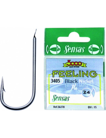 Hooks SENSAS 3405 Black n°14