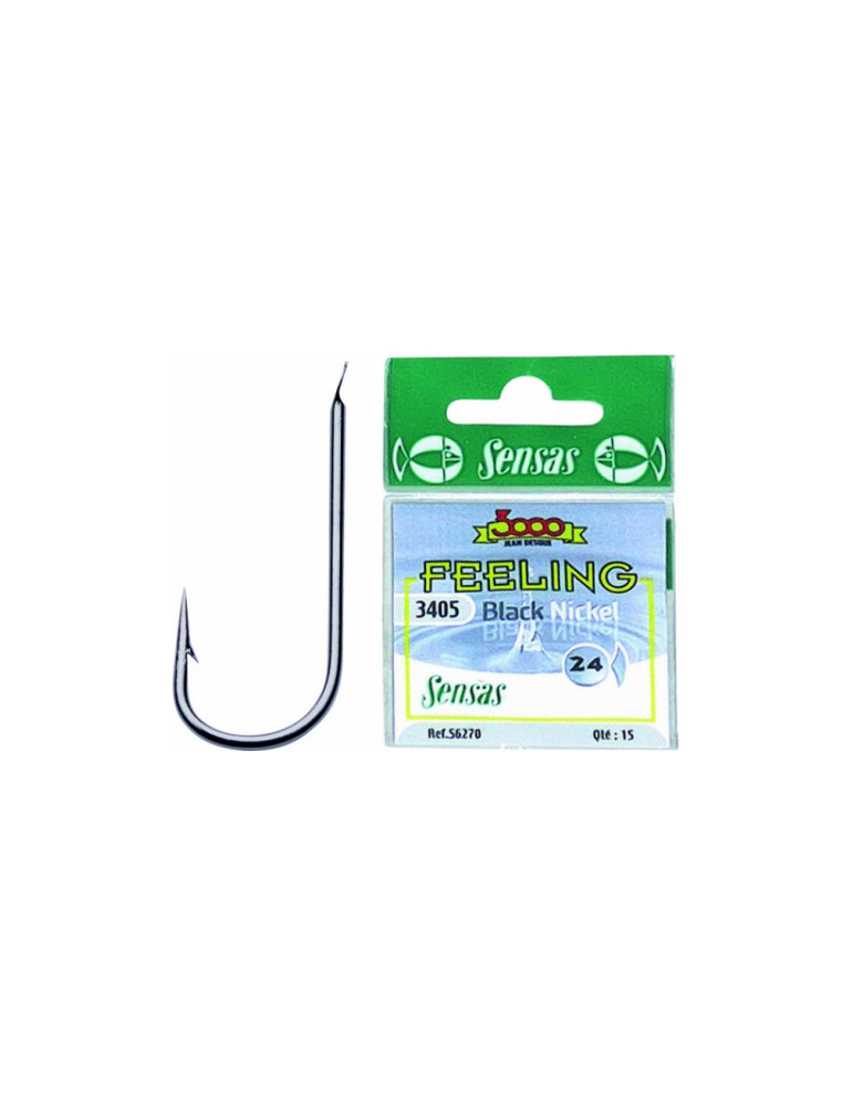 Hameçons SENSAS 3405 Black  n°14