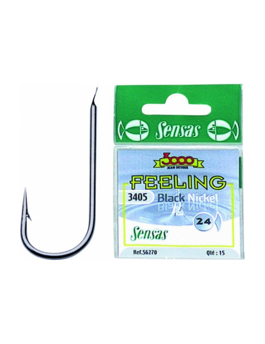 Hooks SENSAS 3405 Black n°14