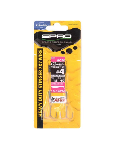 Stinger SPRO heavy duty 7*7 wire 7cm 18kg -4