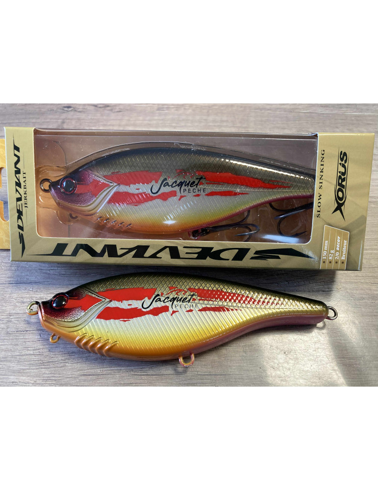 Xorus Deviant JP Red Devil Exclue Jacquet Peche15cm 80gr