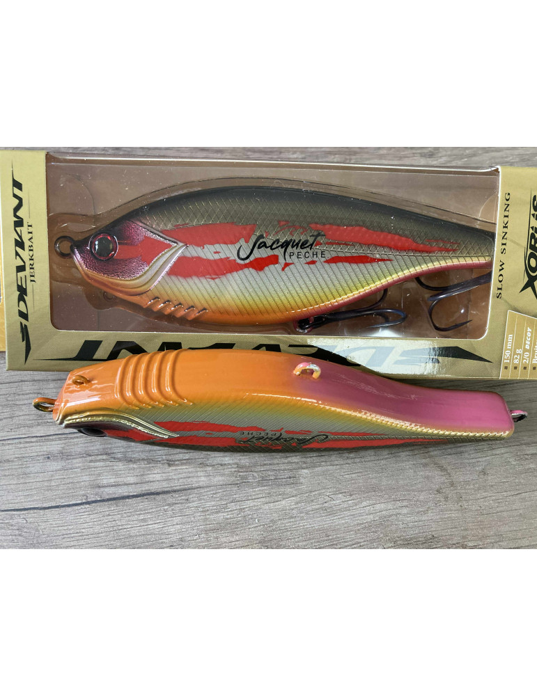 Xorus Deviant JP Red Devil Exclue Jacquet Peche15cm 80gr