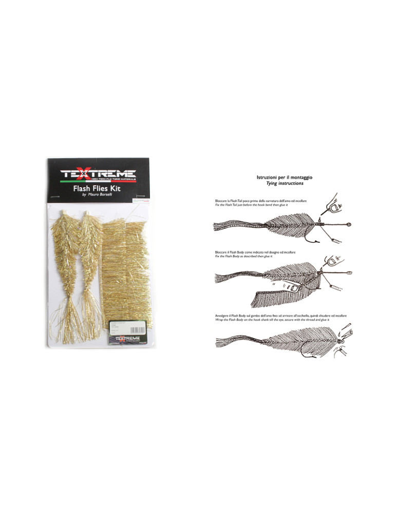 Flash Flies Kit TEXTREME Gold