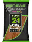 SENSAS super groundpaste fishy hemp-1kg