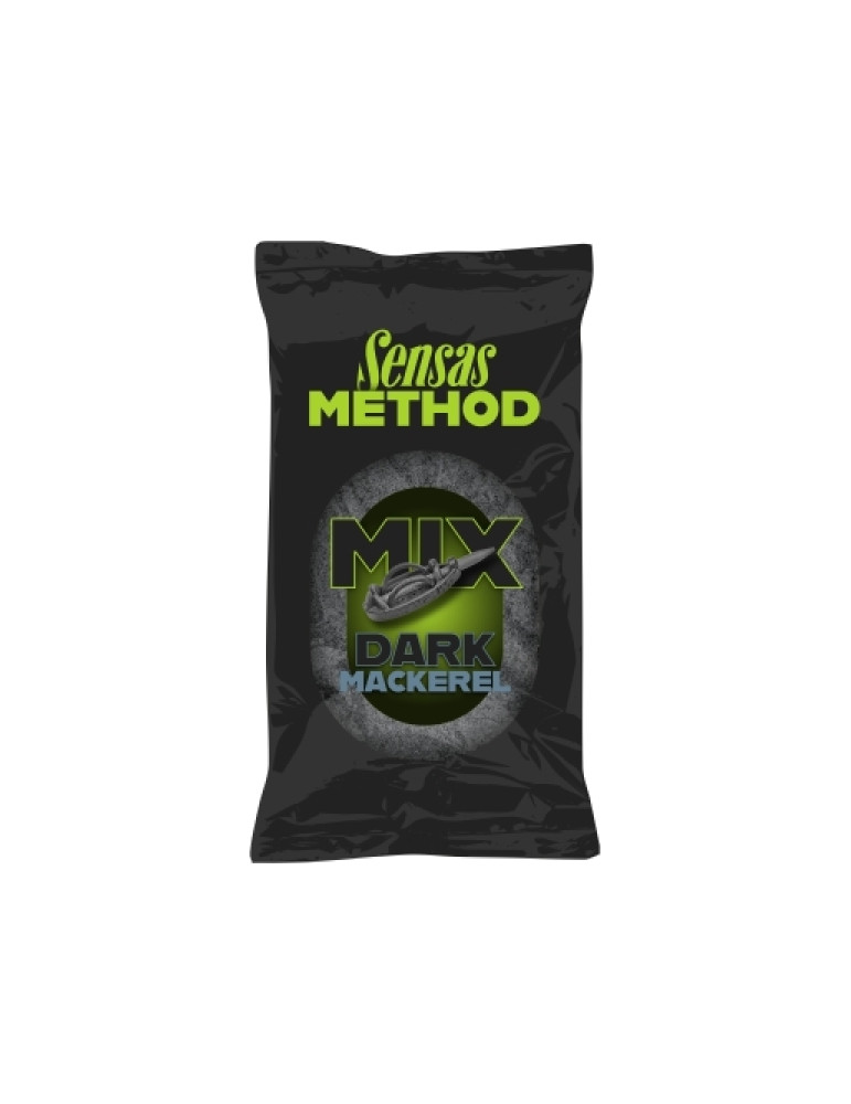 Method mix SENSAS dark meckerel 1kg