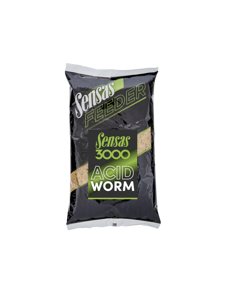 Amorce SENSAS 3000 Feeder acid worm 1kg