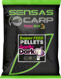 Super Feed Pellets SENSAS garlic dark 4mm 650gr