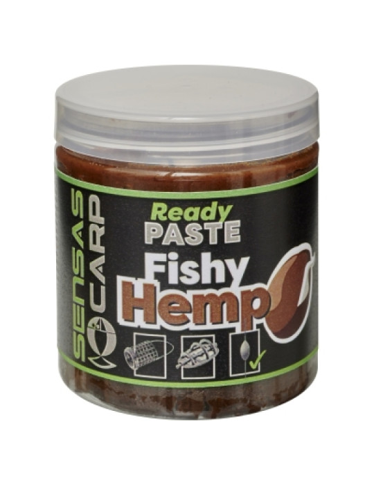 Ready Paste SENSAS fishy hemp 250gr