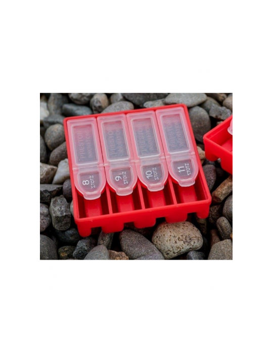 Boite de plombs STOTZ Preston N° 8 - 9 - 10- 11