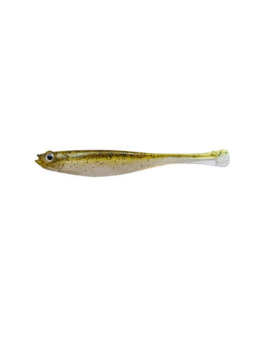 MEGABASS Haze ST 3.4inch green pumpkin shad