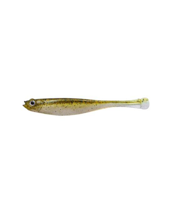 MEGABASS Haze ST 3.4inch green pumpkin shad