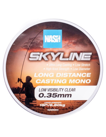 Nylon NASH skyline distance  0.28mm 10lb 1000m clear
