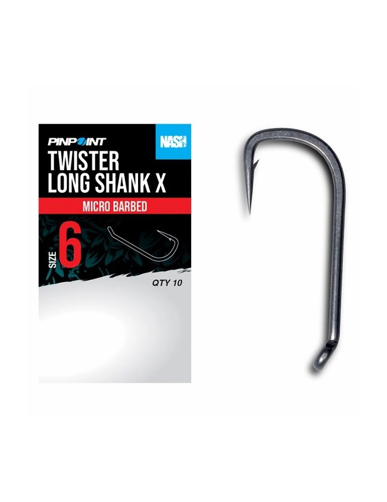 NASH twister long shank X n°2