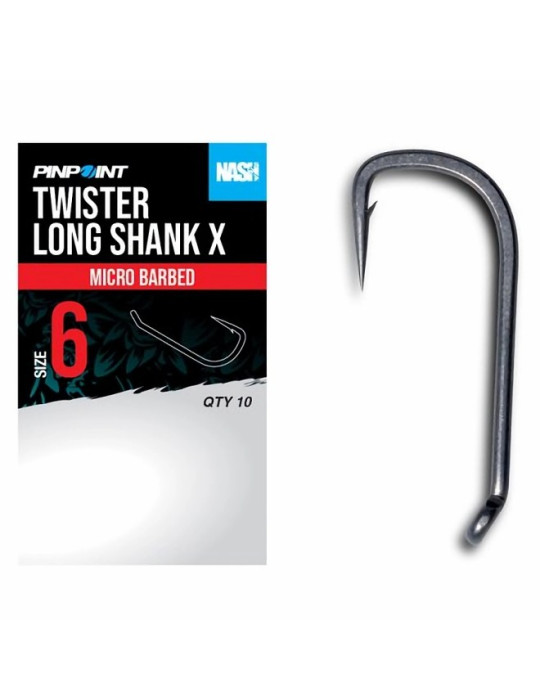 NASH twister long shank X n°2