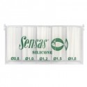 SENSAS range Silicone sleeves 0.8-1.8mm