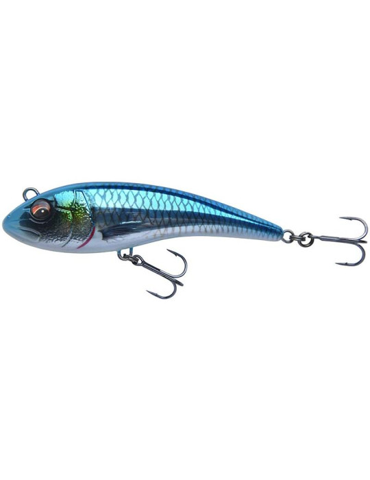 Leurre SAVAGE GEAR low glider jerk 14.5cm blue chrome
