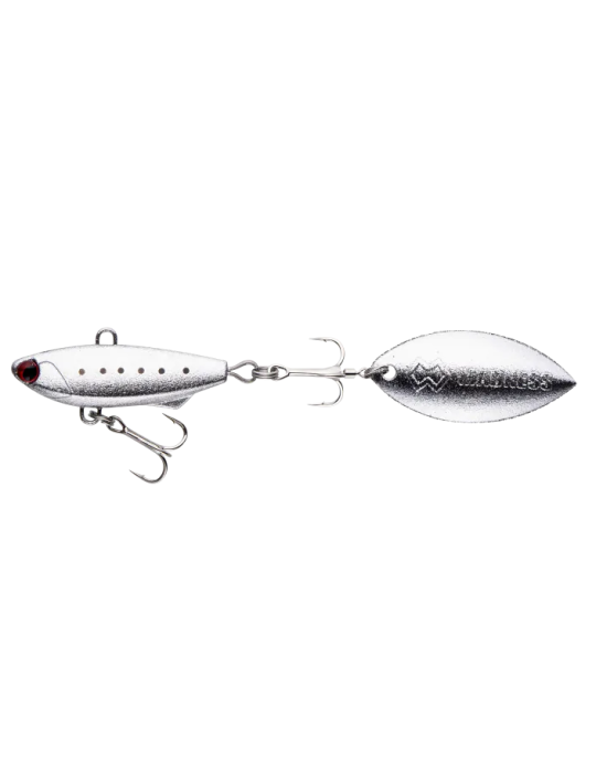 Leurre MADNESS Bakuree Spin 15g 06 Ginpun Shirasu