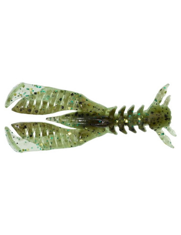 Leurre ILLEX bleeker slit craw 5.6cm green pumpkin/chart