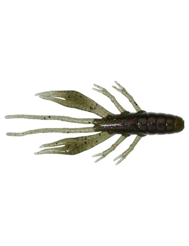 Leurre ILLEX waver shrimp 7cm watermelon W/red