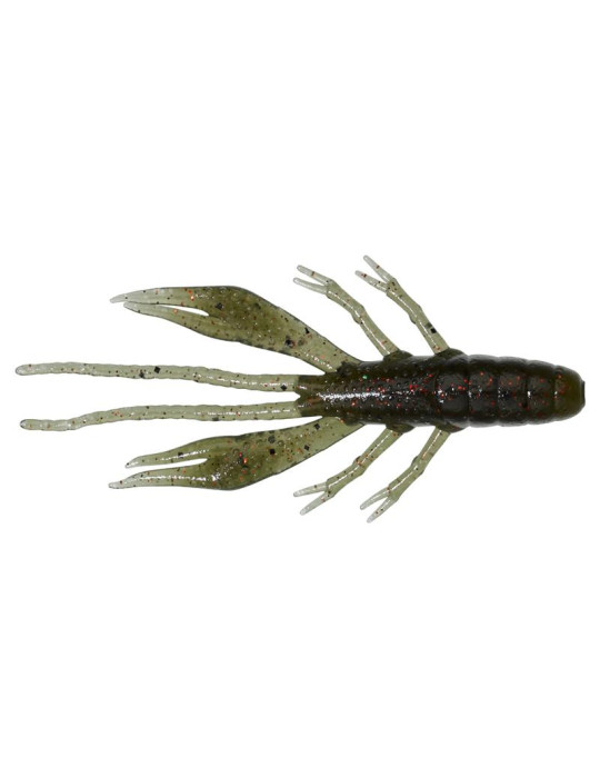 Leurre ILLEX waver shrimp 7cm watermelon W/red