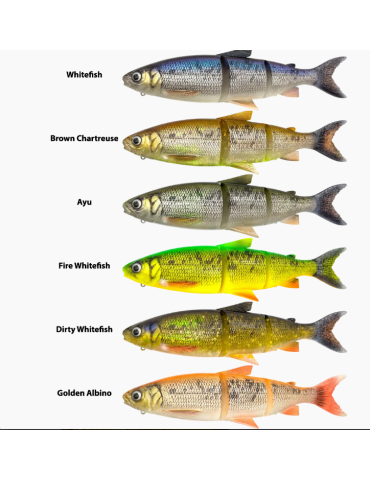 Leurre SAVAGE GEAR 3D Line thru whitefish 17cm ayu