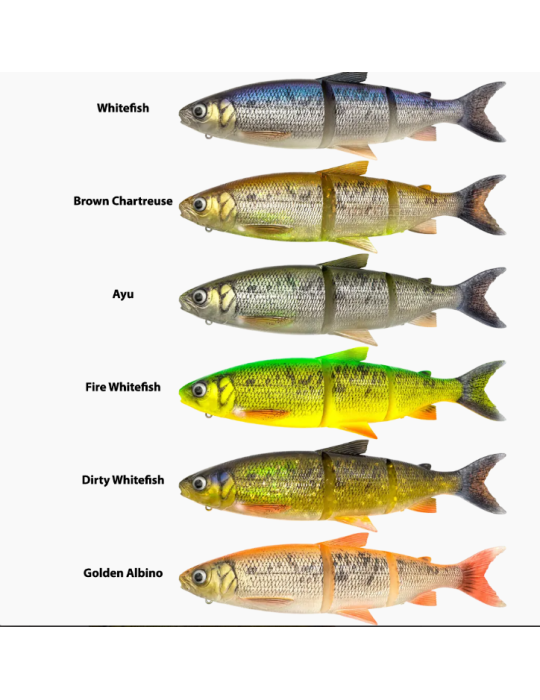 Leurre SAVAGE GEAR 3D Line thru whitefish 17cm ayu