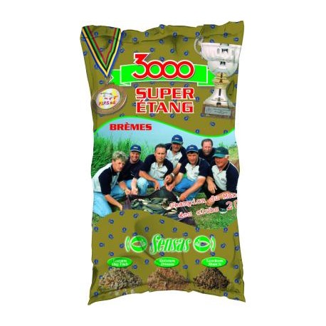 Amorce SENSAS 3000 Super étang brèmes