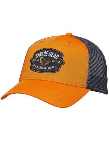 Casquette SAVAGE GEAR trucker cap orange