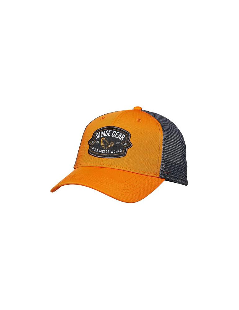 Casquette SAVAGE GEAR trucker cap orange