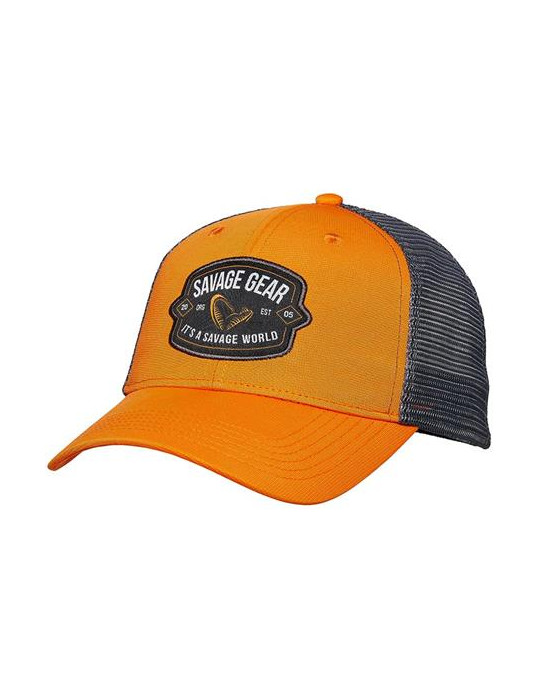 Casquette SAVAGE GEAR trucker cap orange