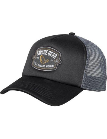 Casquette SAVAGE GEAR trucker cap black