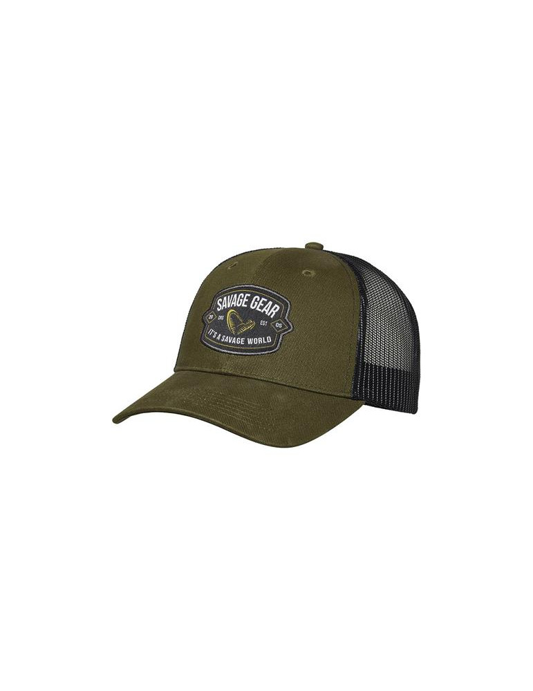 Casquette SAVAGE GEAR trucker cap green