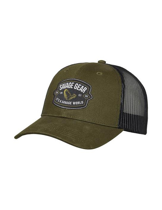 Casquette SAVAGE GEAR trucker cap green