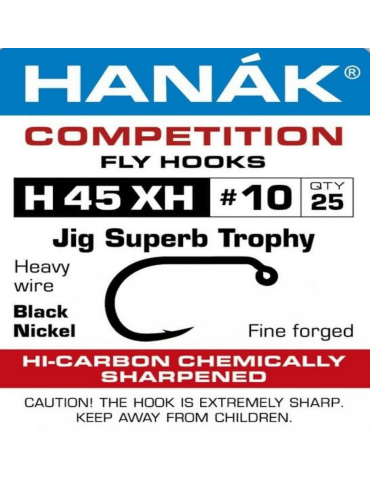Hameçons HANAK 45XH Taille 10