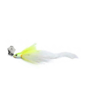 Leurre Chacha bait  Mini Natural BLADED jig 19cm 18gr chart white